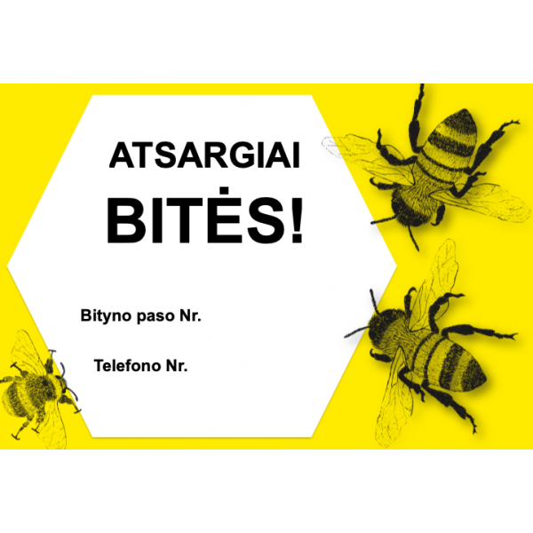 Atsargiai bitės 